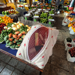 Cosmetic Pouch Factory - Sweet Floral Cotton Quilted Multi-Color Travel