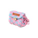 Coin Purse Factory - Best Selling Wool Knitted Checkerboard Earphone