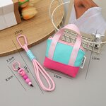 Earphone Storage Bag Factory - Cute Mini Handbag DIY Key Chain