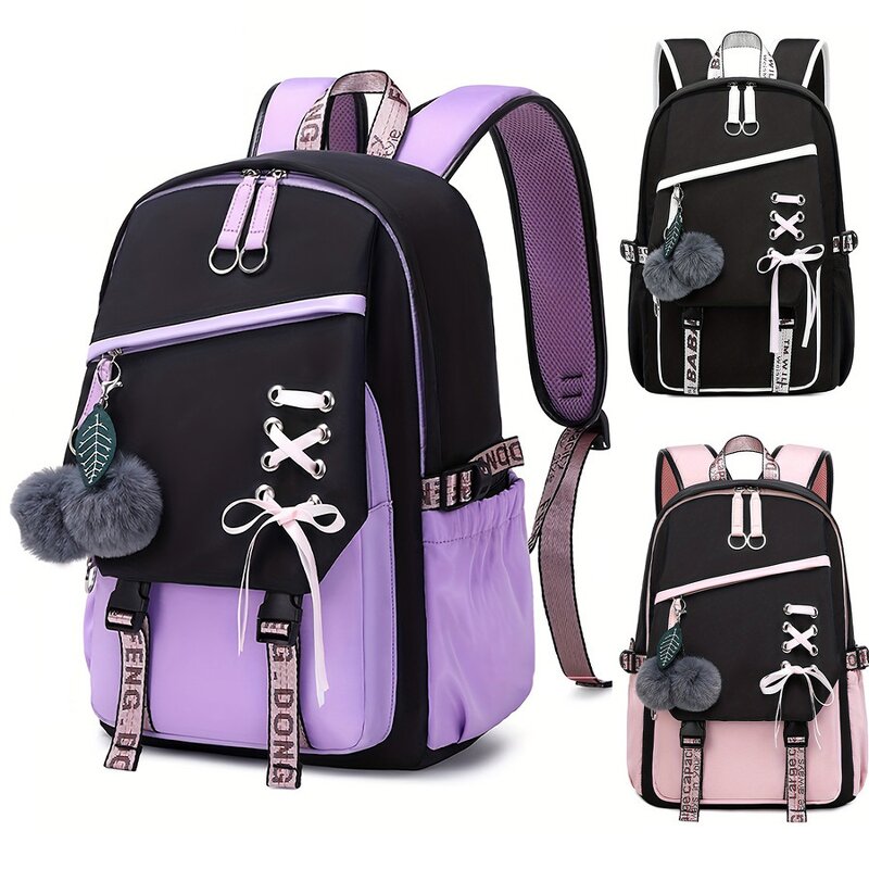 Backpack Factory - Waterproof Cute Sweet Oxford Schoolbag for Girls