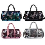 Duffel Bag Factory - Luxury Sequin Gym Yoga Sports Travel Bag