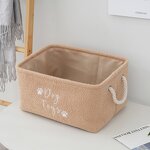 Plush Storage Basket Factory - Wholesale Teddy with Rode Handle