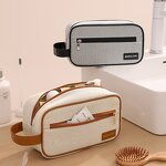 Cosmetic Bag Factory - High Quality Portable Canvas Wash Bag with Pocket