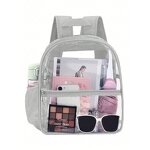 Backpack Factory - Hot Sale Clear PVC Student with Side Pocket