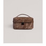 Toiletry Bag Factory - Large Capacity Double Layer PU Pattern Portable