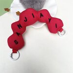 Phone Lanyard Factory - New Cotton-Padded Letter Portable Short Rope