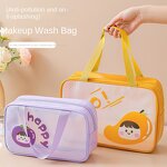 Cosmetic Bag Set Factory - New Arrival Fruit Pattern Clear PVC Makeup