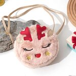 Crossbody Bag Factory - Factory Wholesale Cute Christmas Deer Plush Kids