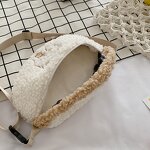 Waist Bag Factory - 2021 Fancy Plush Fur Fanny Body Pack for Women