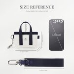 Tote Bag Factory - Cute Portable Mini Canvas Coin Purse with Zipper