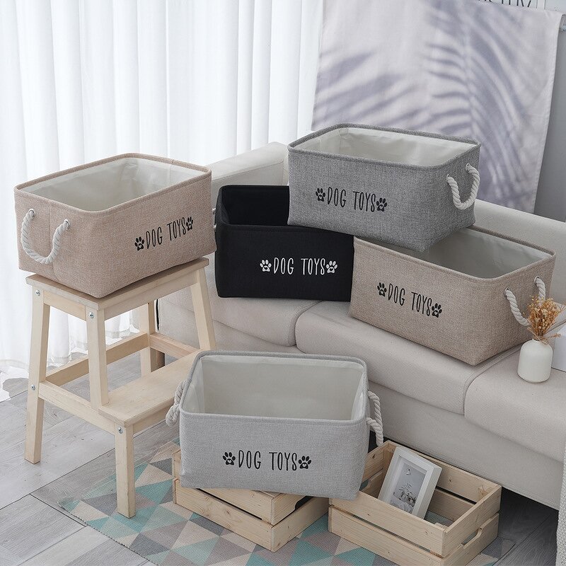 Storage Basket Factory - Portable Fashion Letter Print Household Box