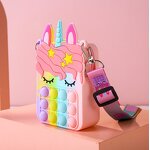 Crossbody Bags Factory - 2022 Fashion Silicone Unicorn Purse Bag Funny