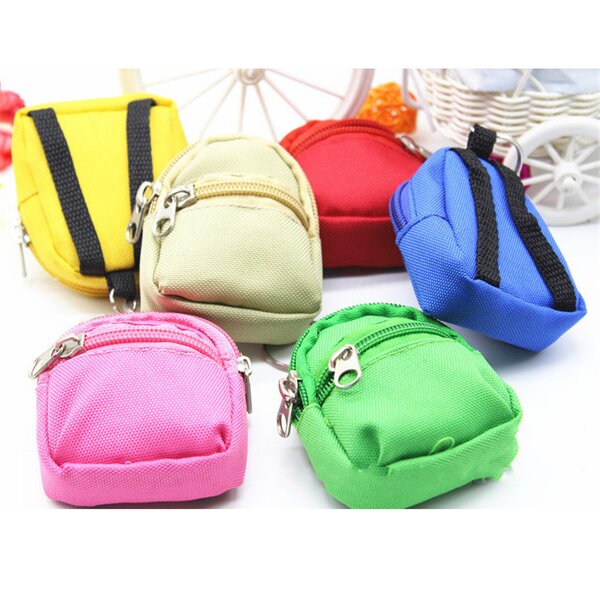 Coin Purse Factory - Wholesale Mini Backpack Shaped Keychain Bag