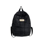 Handbag Factory - Fluffy Soft Cotton Padded Nylon Puffer Shoulder Bag