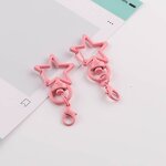 Keychain Factory - Five-pointed Star Lobster Button Rotating DIY