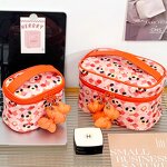 Cosmetic Bag Factory - Large Capacity Cute Cartoon PU Waterproof Bow