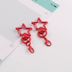 Keychain Factory - Five-pointed Star Lobster Button Rotating DIY