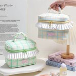 Cosmetic Bag Factory - Korean-Style Large Capacity Polyester Handheld