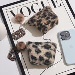 Coin Purse Factory - Hot Sale Leopard Print Plush Pendant Key Chain