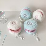 Key Chain Bag Factory - Ins Style Mini Cute Cake Plush Coin Purse