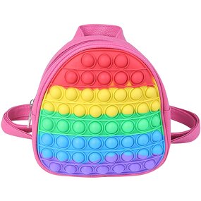 School Backpack Factory - Silicone for Toddlers Pop It Fidget Toy Bag
