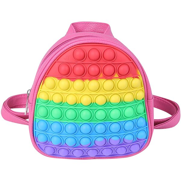 School Backpack Factory - Silicone for Toddlers Pop It Fidget Toy Bag