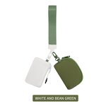 Wristlet Wallet Factory - Women's Double Portable Mini with Zipper Closure