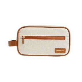 Cosmetic Bag Factory - High Quality Portable Canvas Wash Bag with Pocket