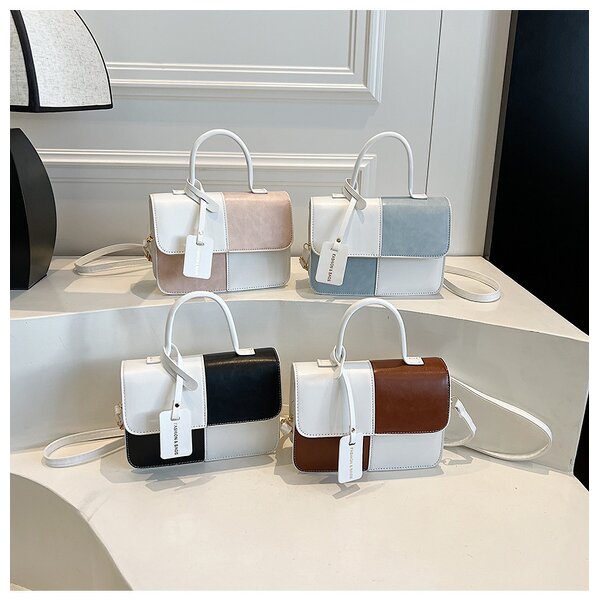 Crossbody Bag Factory - 2025 New PU Texture Simple Niche Stitching