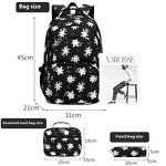 Backpack Set Factory - New Arrival Unisex Student Flower Printed Set
