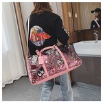 Duffel Bag Factory - Luxury Sequin Gym Yoga Sports Travel Bag