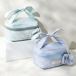 Cosmetic Bag Factory - High Fashion Portable Bow Pendant Larger Capacity