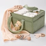 Baby Storage Basket Factory - Teddy Plush Nursery Diaper Organizer