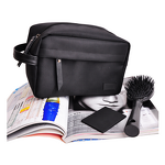 Toiletry Bag Factory - Hot Sale Custom Logo Canvas PU Cosmetic Pouch