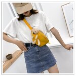 Crossbody Bags Factory - Lovely 3D Canvas Student Girls Fair Bag