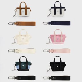 Tote Bag Factory - Cute Portable Mini Canvas Coin Purse with Zipper