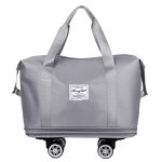 Travel Bag Factory - Super Large Capacity Oxford Expandable Wheel