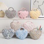 Cosmetic Pouch Factory - New Arrival Women's Quilted Letter Pattern