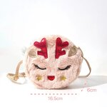 Crossbody Bag Factory - Factory Wholesale Cute Christmas Deer Plush Kids