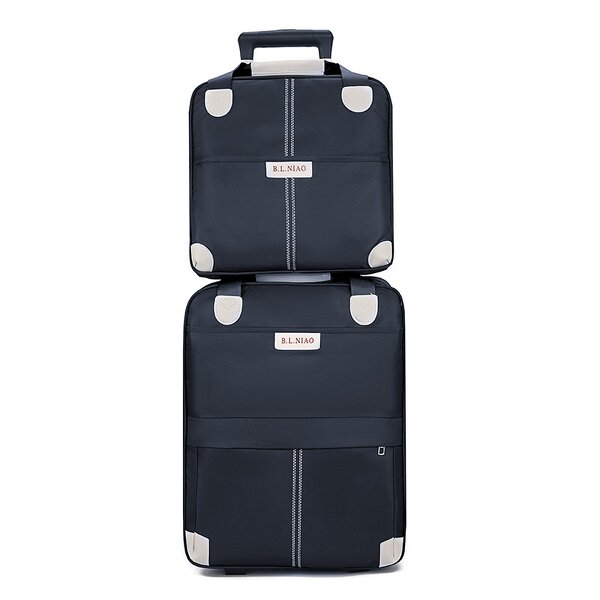 Trolley Luggage Factory - New Fashionable Nylon Travel Suitcase