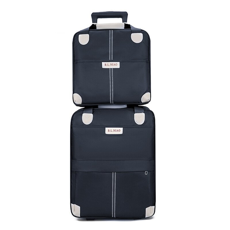 Trolley Luggage Factory - New Fashionable Nylon Travel Suitcase
