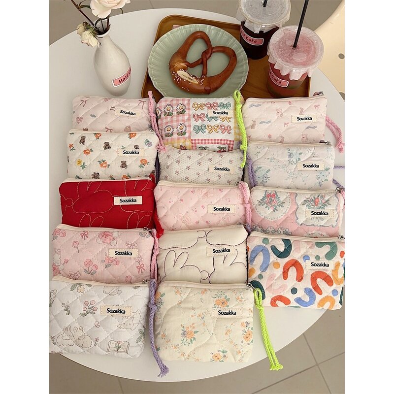 Coin Purse Factory - Fashion Cartoon Quilted Mini Storage Bag