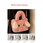 Crossbody Bag Factory - 2025 New Cute Rabbit Plush Convenient Handbag