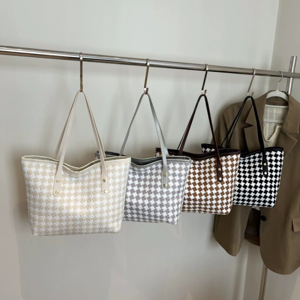 Shoulder Bag Factory - Trendy Lightweight Nylon Woven Portable