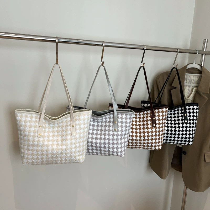 Shoulder Bag Factory - Trendy Lightweight Nylon Woven Portable