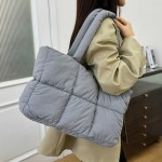Crossbody Bag Factory - Winter Fluffy Soft Cotton Padded Quilted