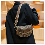 斜挎包源头工厂-高端女士小款韩式胸腰包
