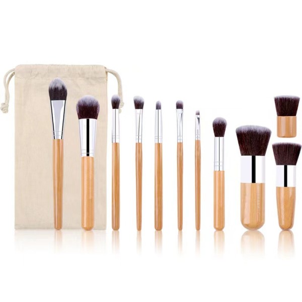 Makeup Brush Set Manufacturer - Hot Sale 11-Piece Eco-Friendly