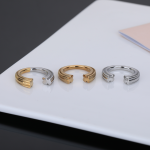 Ring Factory - 2025 New Open Spanish Peach Silk