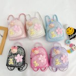 School Backpack Manufacturer - Cute Cartoon Print Glitter Bling